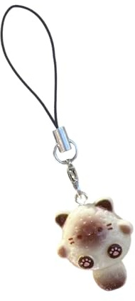 Sxett Adorable breloque de téléphone en forme de chat en 3D pour une touche de mignon