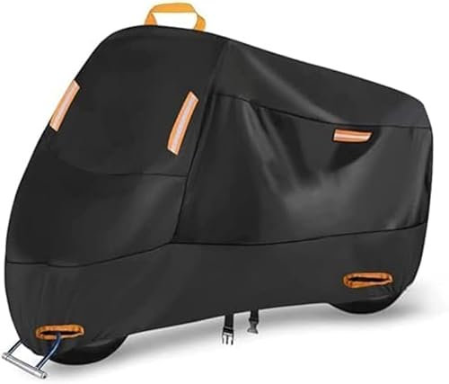 WeiYH Funda de Moto para Yamaha R6 2021-2024, Funda de Tejido Oxford con Orificios para Cerradura, Impermeable Transpirable UV Protección