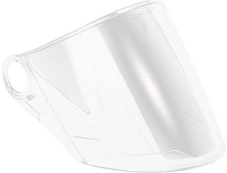 VALICLUD Motorbike Helmet Shield Replaceable Visor Lens for Cyclists Wind and Resistant Transparent Motorcycle Helmet Visor Durable Flexible Face Protection