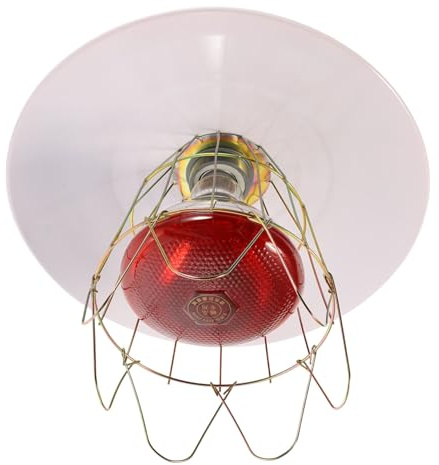 EPIGEIST Lampe Chauffante pour Cages à Bétail, Sécurité Renforcée, 1 Pièce