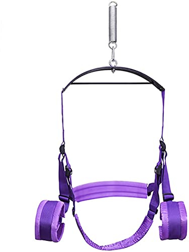 QBKPWRFFF Columpios sexuales BDSM giratorios de 360°, columpios de amor for el techo, con soporte y accesorios de montaje, juguetes sexuales for parejas