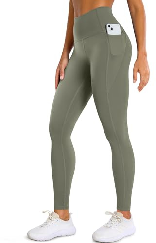 BAYDI Clouduxi 7/8 High Waist Leggings Damen mit Taschen | Butterweich und Blickdicht, Elastische Yogahose, Praktische Seitentaschen, Yoga, Gym, Workout und Alltag