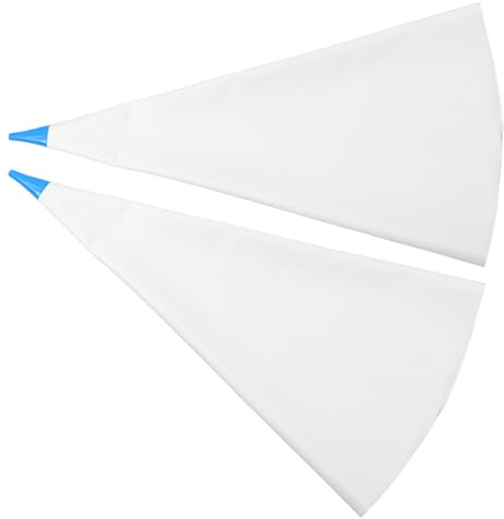 TEHAUX Bolsa Aplicadora de Lechada para Baldosas 2 Unidades Pvc Resistente Punta Fina para Rellenos de Lechada en Mampostería y Azulejos Uso en Cocinas y Baños
