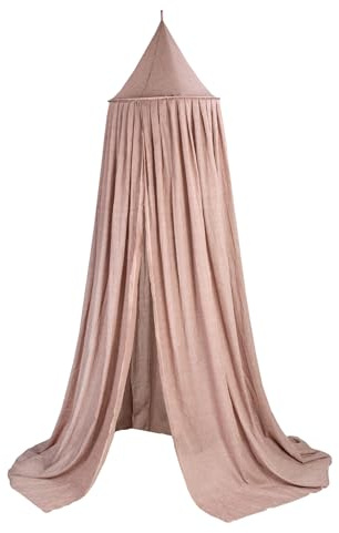 Julius Zöllner Baldachin aus Voile Ø55 cm – für Babybett & Kinderbett – Kinderzimmer Deko – Earth