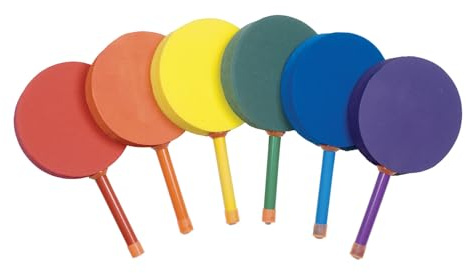 Champion Sports 7-Inch Racquetball Espuma Paleta (Set de 6)