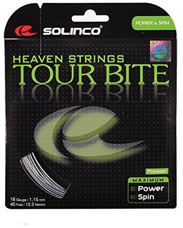 Solinco Tour Bite 18 g 1,15 mm Tennissaite - 2 Packungen