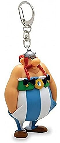 Plastoy Asterix Schlüsselanhänger Obelix mit den Händen in den Taschen - Kunststoff - 13 cm