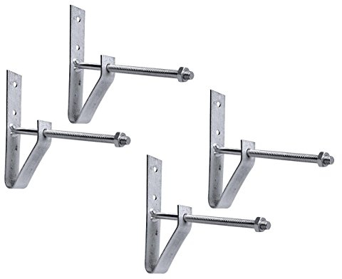 4er Reifenwandhalter Reifenhalter für die Wand aus Metall für Reifen bis 185 Breite mit Felgen Reifenwandhalterung für die Felge Felgenhalter, iapyx®