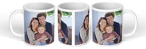 Print Maniacs Personalised Mug Any Image Photo Custom Text Magic Coffee Tea Cup Birthday Gift Father's Mothers Day Funny Mug (White Mug)