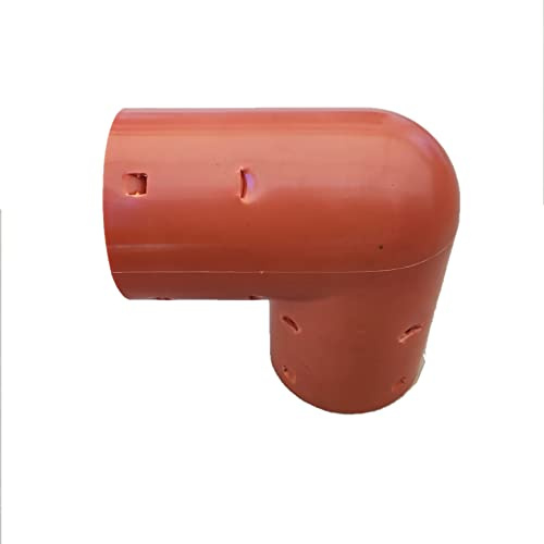 90° Drainagebogen DN80 Drainagerohr Drainageschlauch Sickerschacht Drainagefittinge
