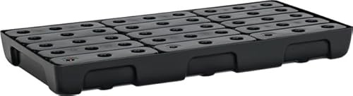 Auffangwanne 27l L976xB495xH95mm PE m.PE-Rost u.Leckanzeiger CEMO