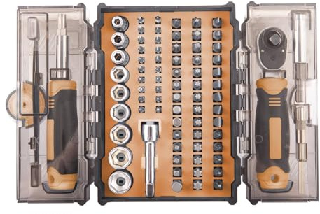 Coffret cliquet de precision+tournevis (78pcs)- OS 1040BL - CLAS Equipements