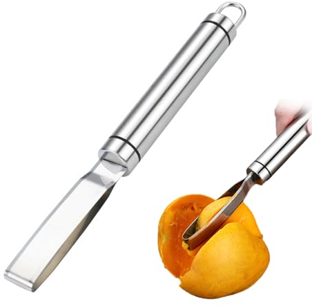 Mango Slicer - Non-Slip Mango Cutter Stainless Steel Mango Corer Splitter Kitchen Gadget Tools