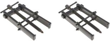 NeaxgeandX 2 Satz Universal Auto Zwei-Backen Anker Lager Getriebe Abzieher Entfernung Handwerkzeug 20,3 cm