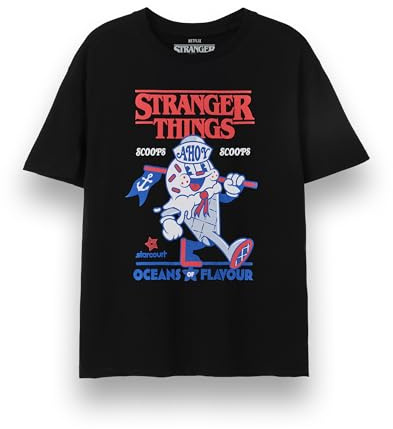 Stranger Things T-Shirt Unisex Adult | Netflix Series Options for Men's and Women's | Demogorgon, Hellfire Club, Hawkins Town, Vecna, Upside Down, Dungeons and Dragons Short Sleeve Top Merchandise