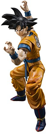 TAMASHII NATIONS - Dragon Ball Super: Super Hero - Son Goku Super Hero (Remission), Bandai Spirits S.H.Figuarts Action Figure