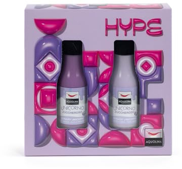 AQUOLINA HYPE! - UNICORNO ZUCCHEROSO - Bagno doccia 125 ml + Latte corpo 125 ml