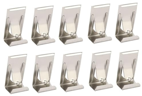 EXCEART 60 pezzi Clip Molla in Metallo per Cornici Foto e Quadri Ganci Resistenti e Facili da Usare per Appendere Tela e Cornici Supporto Solido e Durevole per Parete