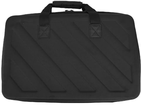LUCKDANO Estuche para Controlador de DJ Estuche para Controlador de DJ para DDJ FLX4, DDJ-400, SB2, SB3, RB Bolsa para de de 2 Canales, de Transporte Portátil de 53 X 35 X 8 Cm