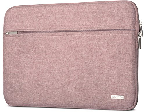 Housse Ordinateur Portable 14 MacBook Pro 15 Rouge Mélange – CASEZA Milan Sac pour PC 14, MacBook Pro 15, Dell XPS 15, HP Acer Asus & plus – Pochette Ultrabook à partir de Bouteilles recyclées PET