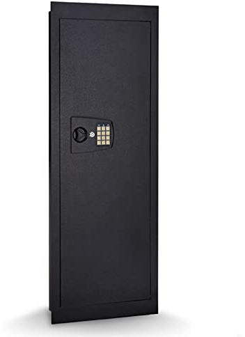 SnapSafe in Wall Long Gun Safe - Secure Heavy Duty Flush Security Safe with Digital Keypad - Use as a Gun Cabinet, Rifle Safe, or Home Safe for Valuables - Installs in Minutes, 44 x 16.25 x 4 Inches