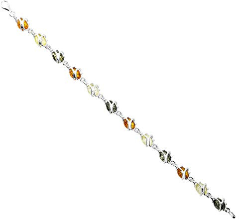 Armband - Alva - Silber 925/000 mit Bernstein