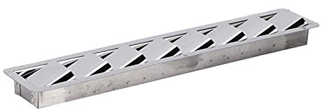 Keenso Boots-Marine-Edelstahl-Entlüftung, 8 Schlitze Gitter Marine-Luftschlitz-Entlüftung Handpolierte Edelstahl-Entlüftungsgitterabdeckung Andere Fahrzeuge