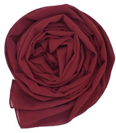 WANSSY® moderner Chiffonschal lang Schal Tuch elegant alltäglich geeignet für Mode Freizeit Partys in verschiedenen Farben