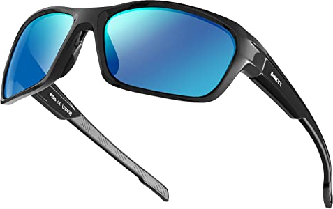 BONDDI Fahrradbrille für Herren Damen, Radsportbrillen mit UV400-Schutz, Polarisierte Sportbrille Sonnenbrille mit Leichter Langlebiger TR90-Rahmen, für Radfahren Angeln Golf Baseball Laufen Wandern