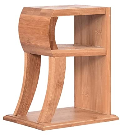 PAREKS Bloc de couteaux en bambou en forme de R - Support de couteaux pour la cuisine