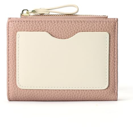 GAEKEAO Geldbörse Damen, Kleider Portemonnaie Dame mit RFID Blocker, PU Leder kleine geldbörse Damen, Mini Geldbeutel, Geschenke für Frauen Portmonee Slim Wallet