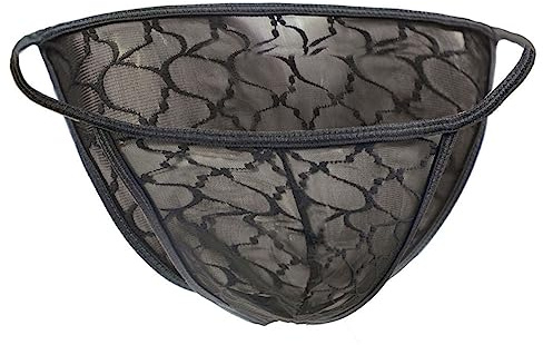 VemeFufu Perizoma Sexy Uomo Thong Tanga Slip Vita Bassa Biancheria intima Confortevole G-String T-Back Briefs Maschile Mutandine Underwear per gli Uomini Taglia Unica 1 Pezzi Modello-17, Modello-17,