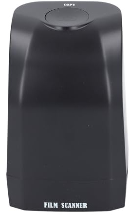Film Scanner, USB 2.0 2400 Dpi 4800 Dpi Digital Film Scanner for 35mm 135mm Color Negative Films for Black and White Slides