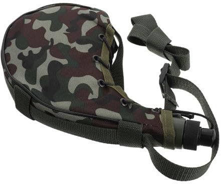 UKCOCO À Bouteille Eau Camouflage Avec Sangle Porte-gourde Extérieur Pour Randonnée Escalade Et Sports Pochette Pour à Dos