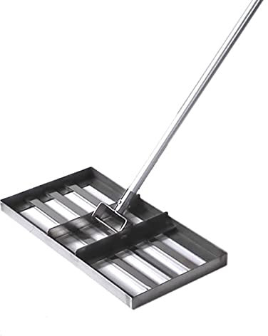 YCNLYSSR Rastrillo nivelador de césped, 1,2 m, para jardín de Golf, de Acero Inoxidable Resistente y de Gran Capacidad, 50 × 135 cm