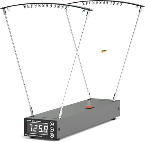 Ballistic Precision Chronograph, Slingshot Bullet Bow Velocity Speed Tester with FPS/MPS Joules Readings, Table Tennis Badminton Arrow Speed Tester