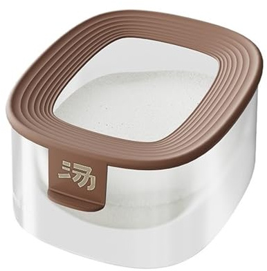 YAOHY Små Hamsterbadkar Container Badrum/Toalett Dubbelanvändning Sandbad Behållare House Husdjur Rengöring Hamster Sandbadbehållare Supplies(Tan)