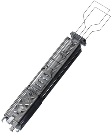WKabnkn Extracteur de touches ergonomique 2 en 1 - Outil de retrait de touches et d'interrupteurs haute résistance pour le nettoyage des claviers mécaniques et des commutateurs