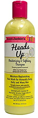 Aunt Jackies Feuchtigkeitsspendendes und weichmachendes Shampoo, Girls Heads Up, 355 ml