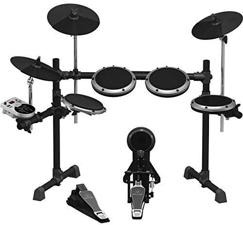 Behringer XD8USB 8-teiliges E-Drum-Set mit 123 Sounds, 15 Drumsets und USB-Schnittstelle