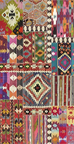Vilber Alfombra vinilo, SHIRAZ DU 01 40X78X0.22 cm
