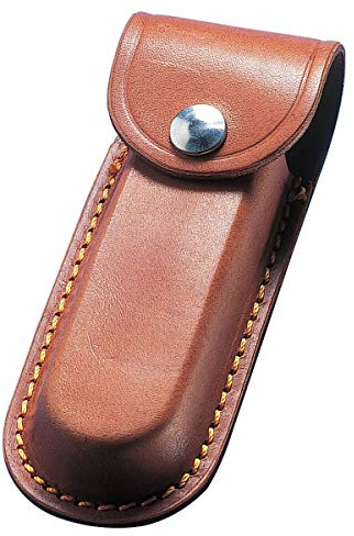 TUFF LUV Leather Case Compatible With Leatherman Wave+ & Rebar Tan