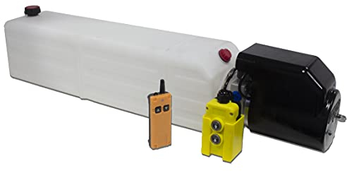 Flowfit Hydraulik-Netzteil, 12 V Gleichstrom, mit 18 l Tank und kabelloser Fernbedienung, ZZ016028