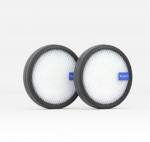 PRETTYCARE Esponja de Filtro de Repuesto para Aspiradora para Reducir la obstrucción y Aumentar el efecto de succión Compatible con PRETTYCARE W200, W300 (2 piezas)