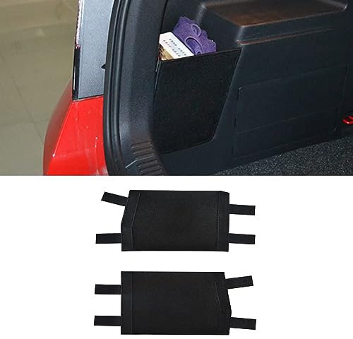 KEAAN 2 Piezas Tablero Divisor Lateral del Maletero Trasero Coche para Skoda Fabia Mk3 2015-2020,Maletero Trasero Deflector Lateral Tablero Divisor Coche Accesorios