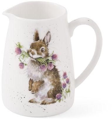 Royal Worcester Wrendale Deigns Kleine Posie oder Einzelcreme 125 ml Krug Kaninchen