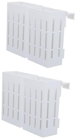 COLLBATH 4 Pièces Support de Plante d'aquarium Porte-Plantes Aquatiques Poisson - Support pour Plantes d'aquarium - Décoration Aquarium Pot pour Plantes Aquatiques Porte-Plante Suspendu