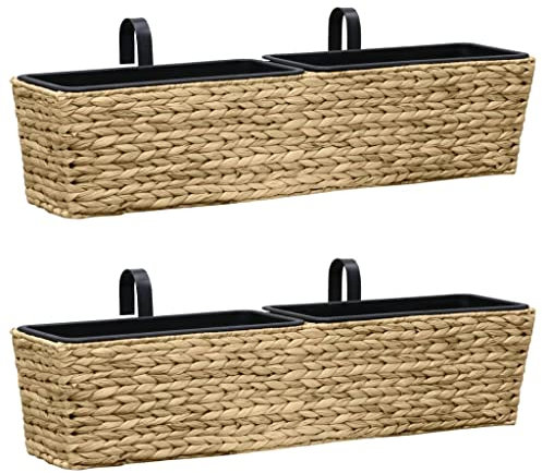Rasen und Garten, Gartenarbeit, Töpfe und Pflanzgefäße, 2 Stück, Wasserhyazinthe