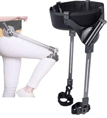 Gehhilfe zur Unterstützung der unteren Gliedmaßen, Bionic Body Power-Gehhilfen, Die Stärke kann angepasst werden, Kein Aufladen erforderlich, Gehen kann 50% helfen, für Menschen,L