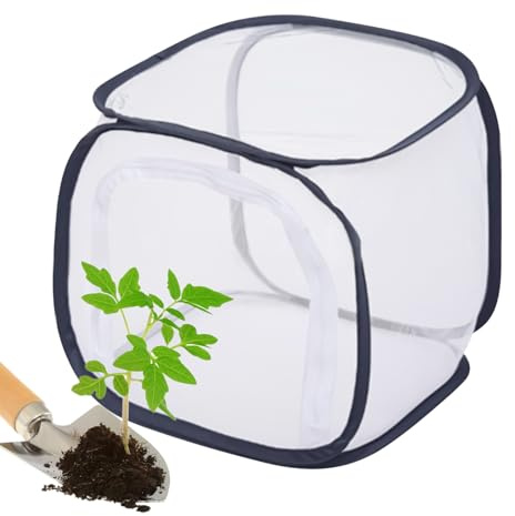 Vmiorzq Enclos en Maille pour | Couvercle en Maille pour de Jardin – Tente de Protection Anti-Mouches pour Jardin, légumes, Fruits, Fleurs, Rebord de fenêtre, parterres surélevés